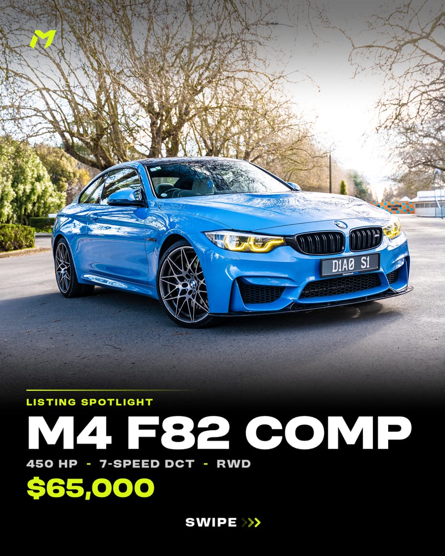 BMW M4 Competition listing spotlight